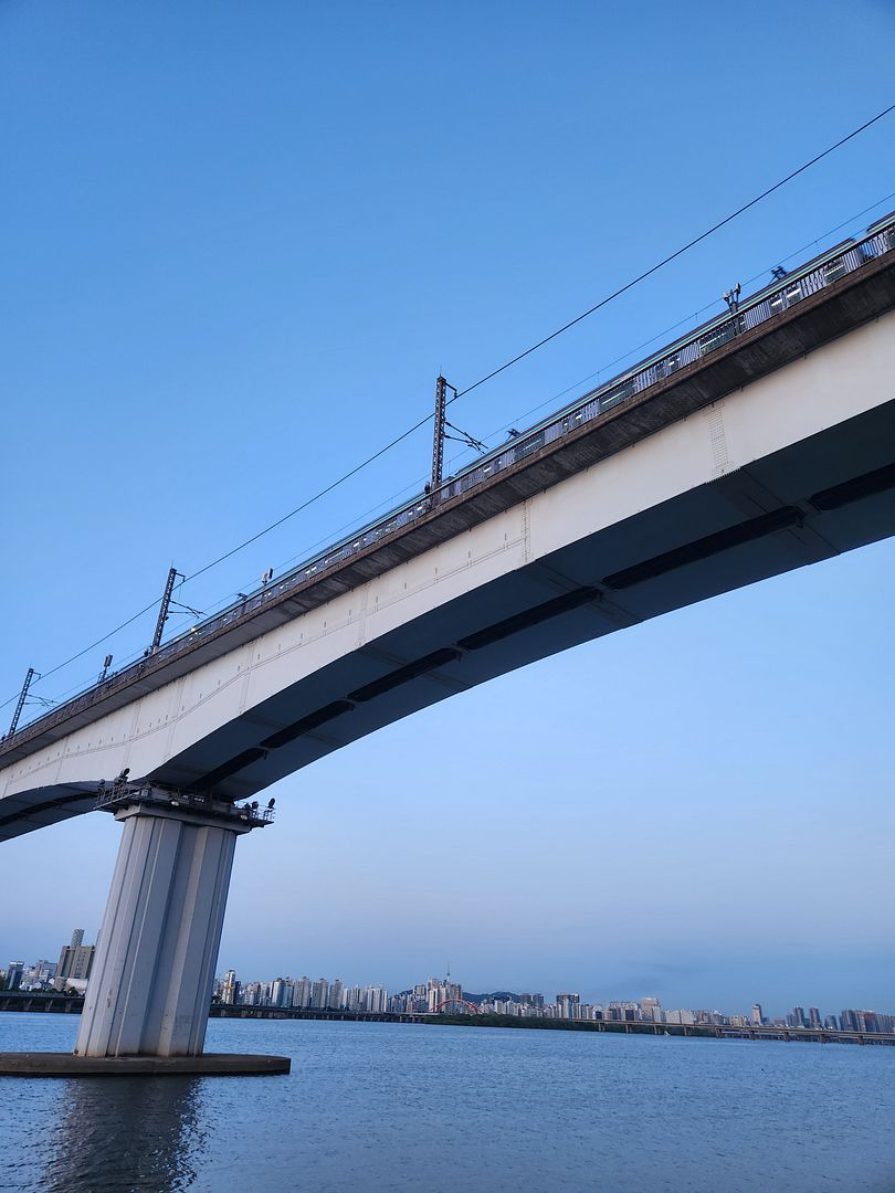 Hangang River at sunset-seoul(s.korea)