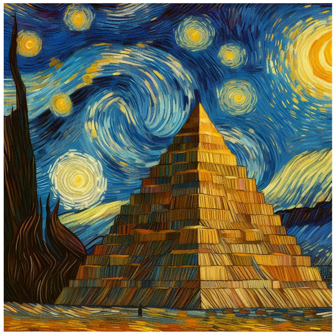 van gogh pyramid