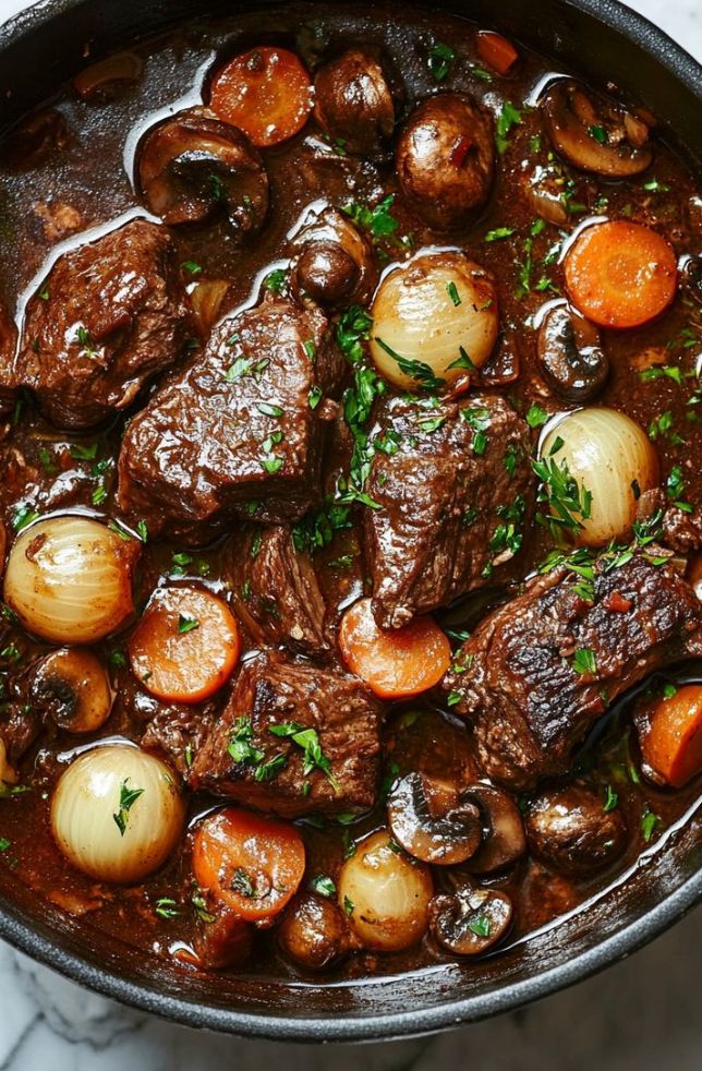 French Beef Bourguignon