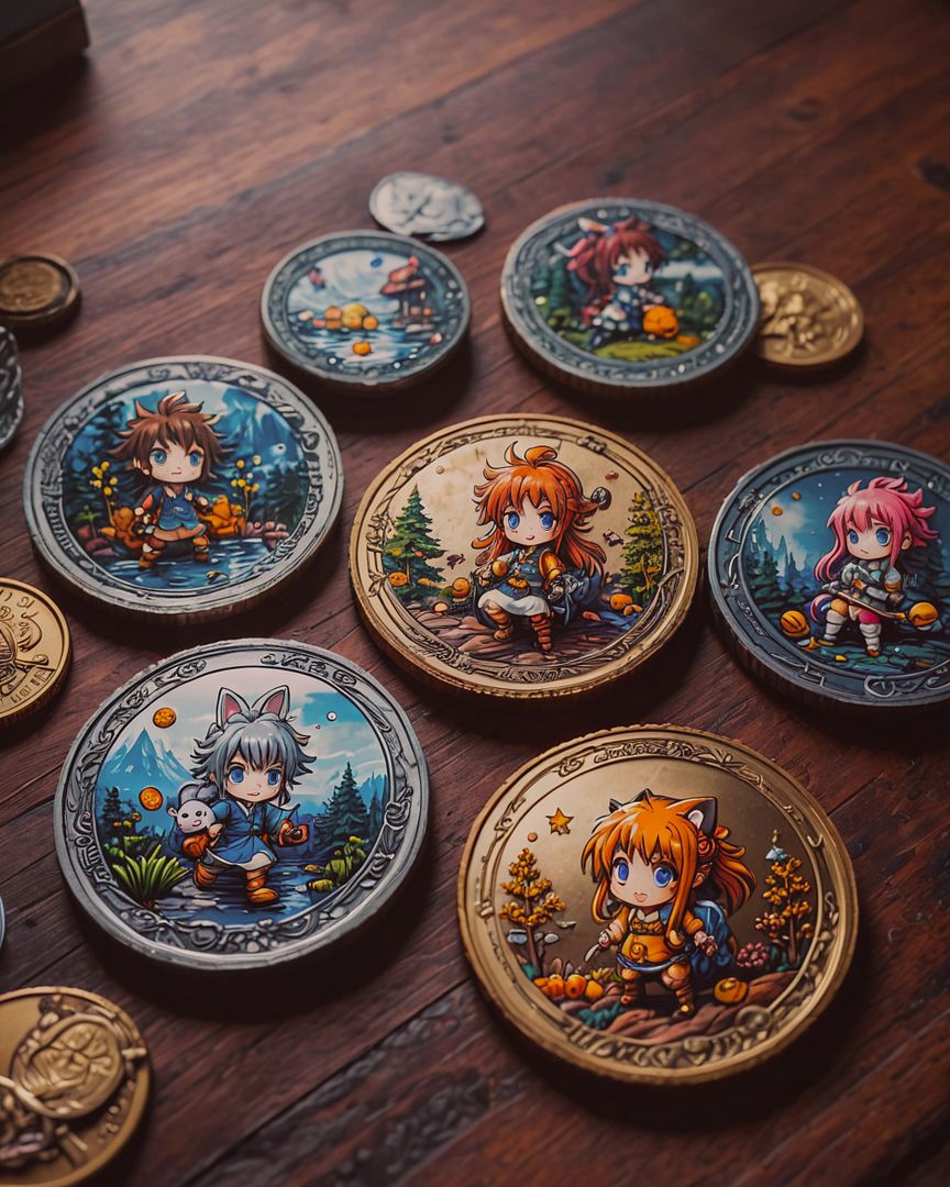 anime coins