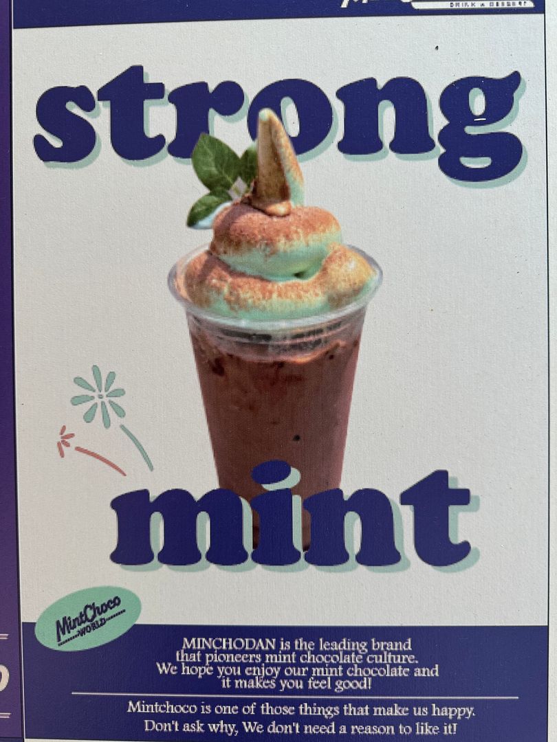 strong mint icecream