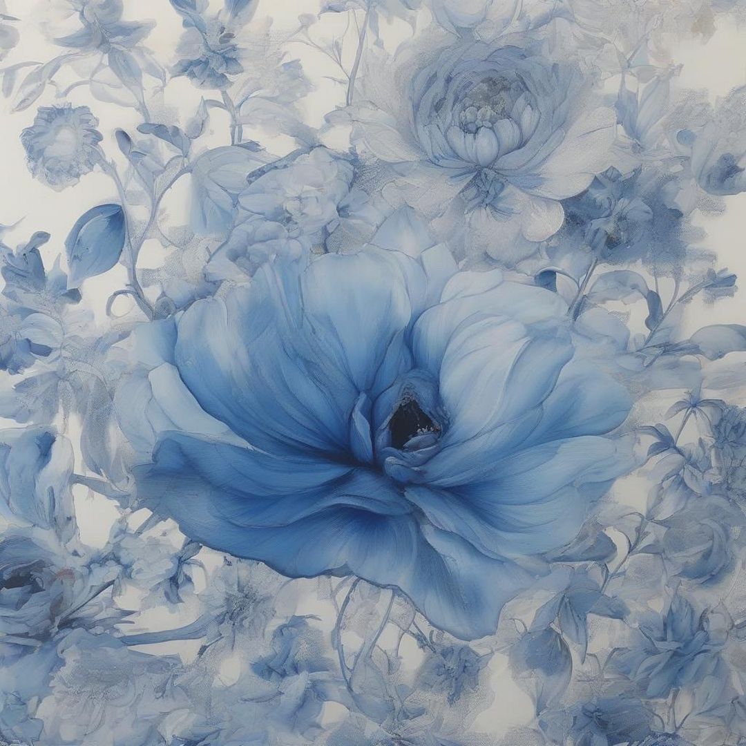 blue flower