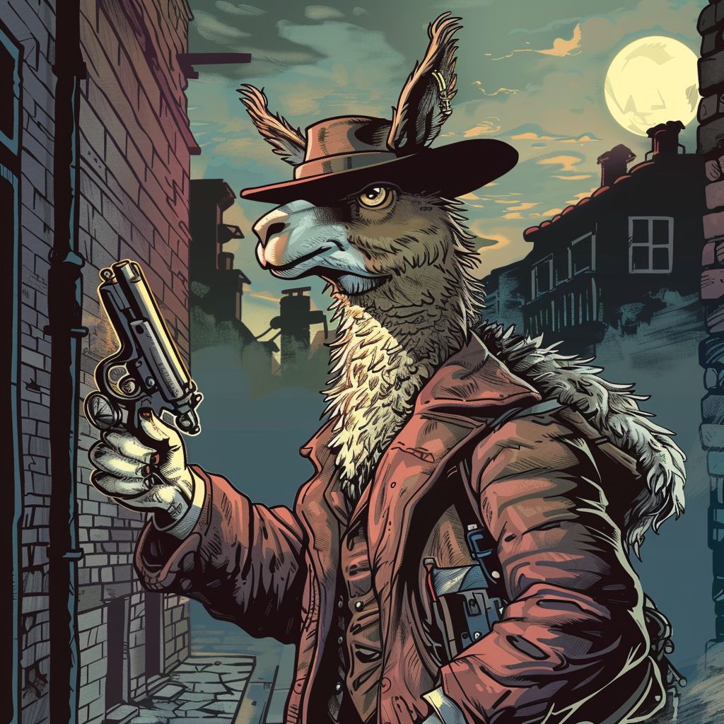 Detective Llama