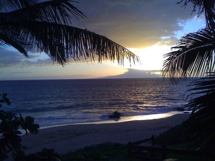 beach at sunrise