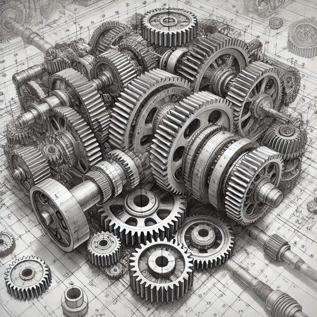 Mechanical Gears 003