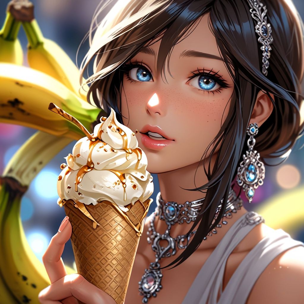 Ice cream Banana