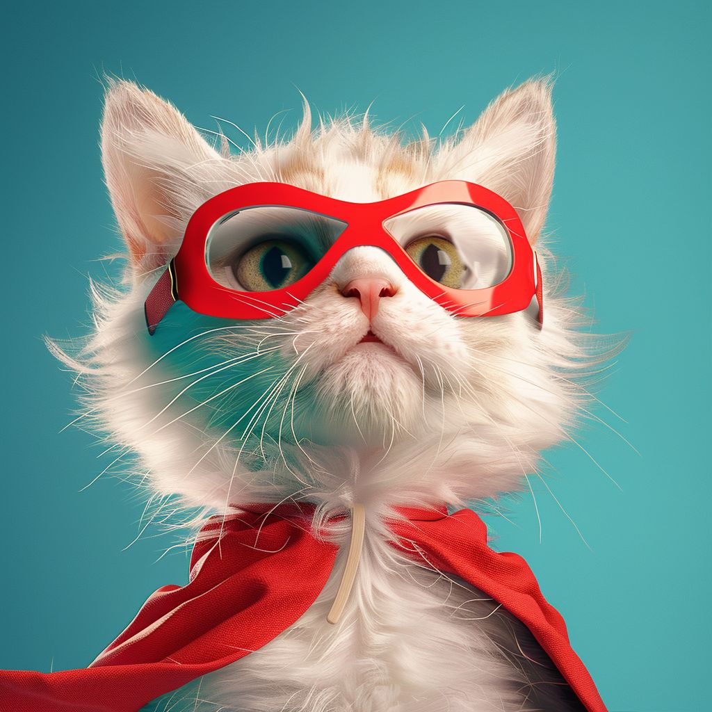 SuperHero Cat 4