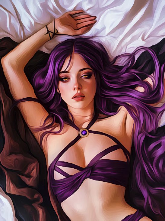 ENCHANTRESS IN VIOLET