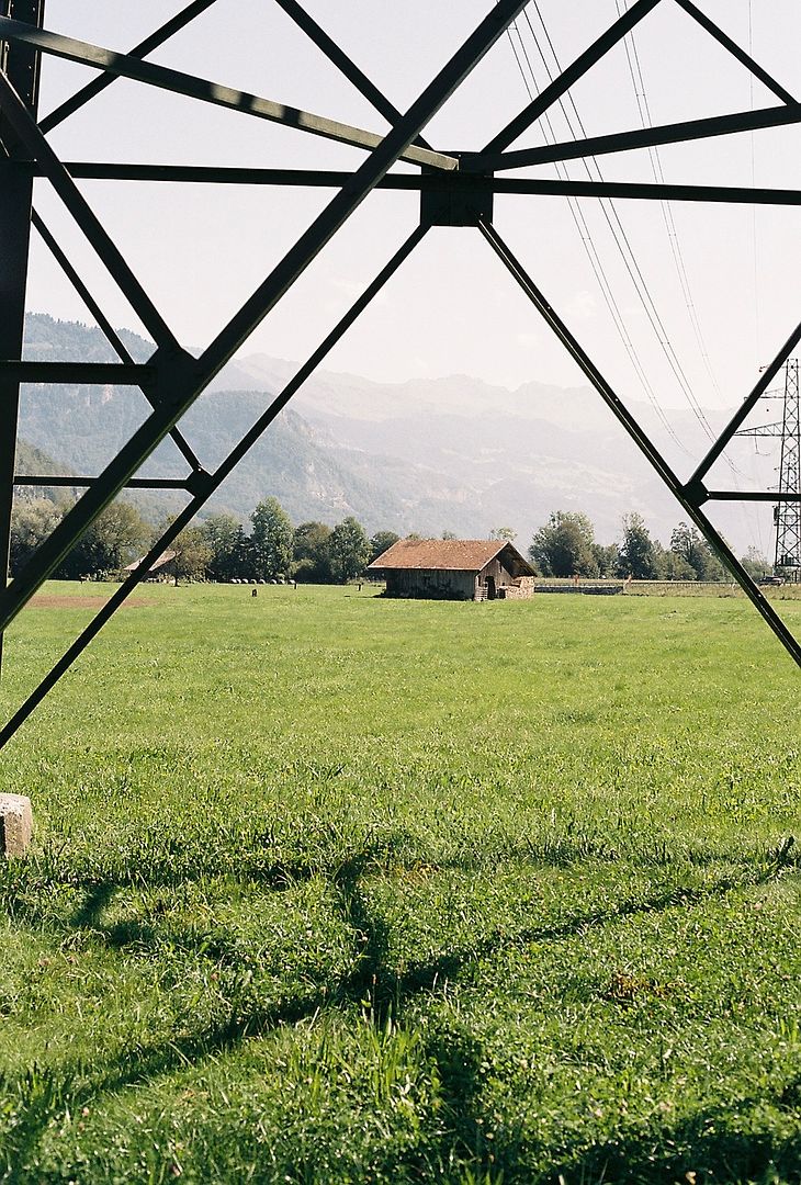 big lawn, little barn