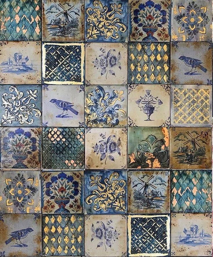 painted tiles