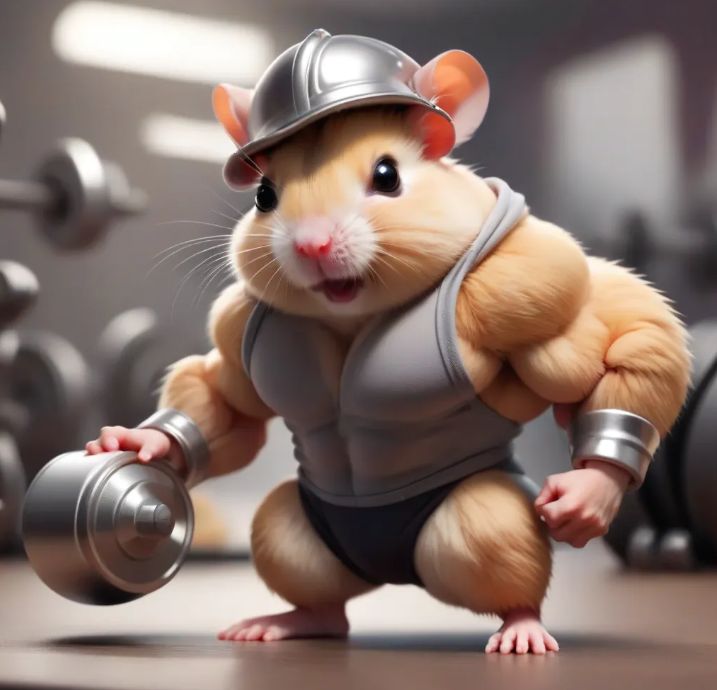 Hamster & Bodybuilder