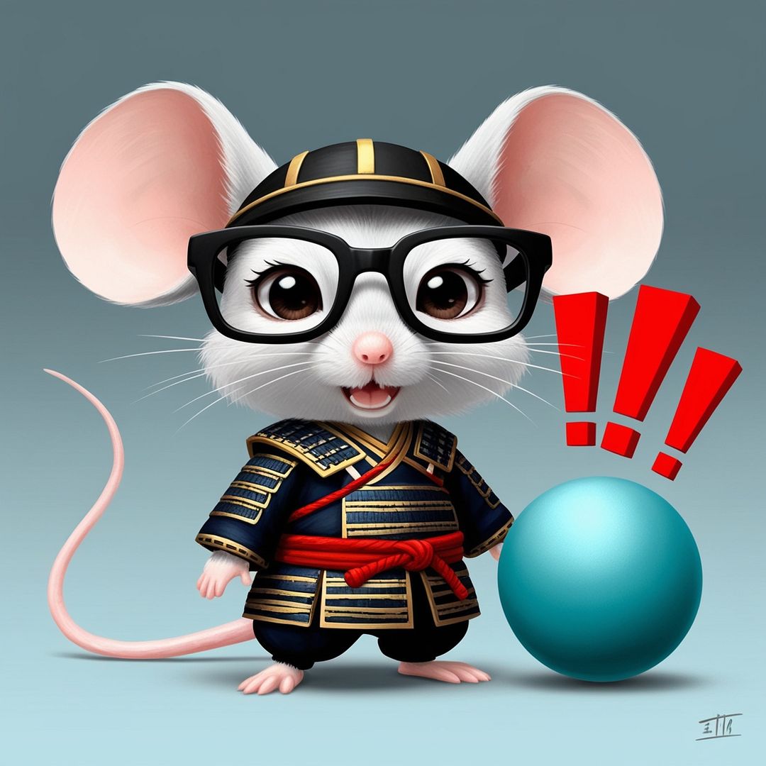 Enjoy cute chibi mouse