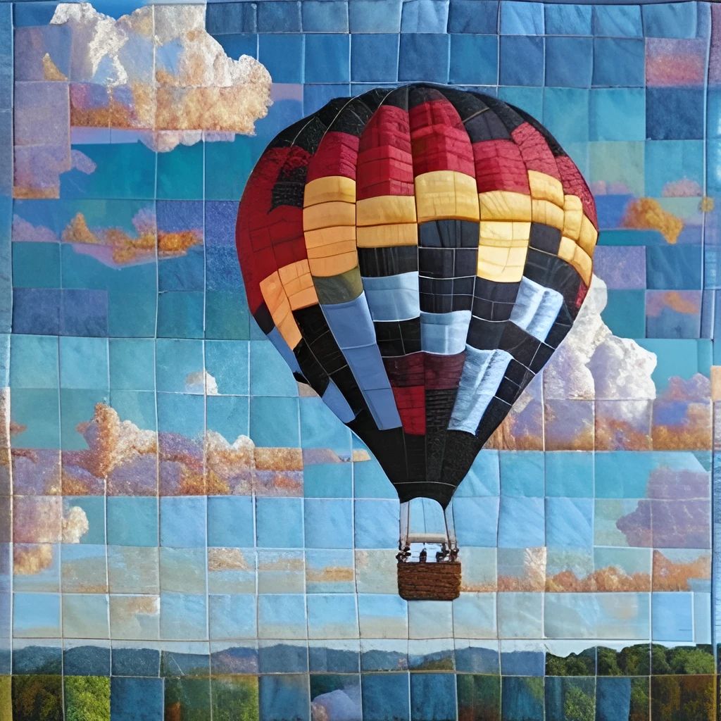 Mosaic_Hot air balloon_241013