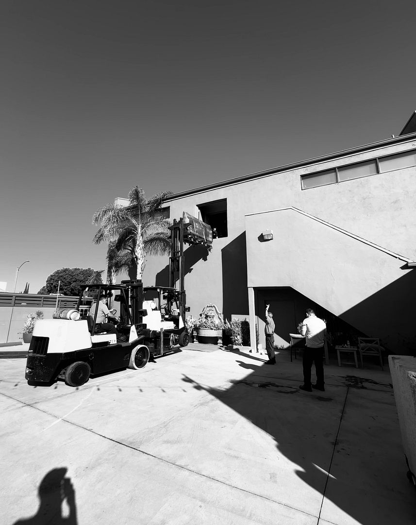 fork lift on forklift