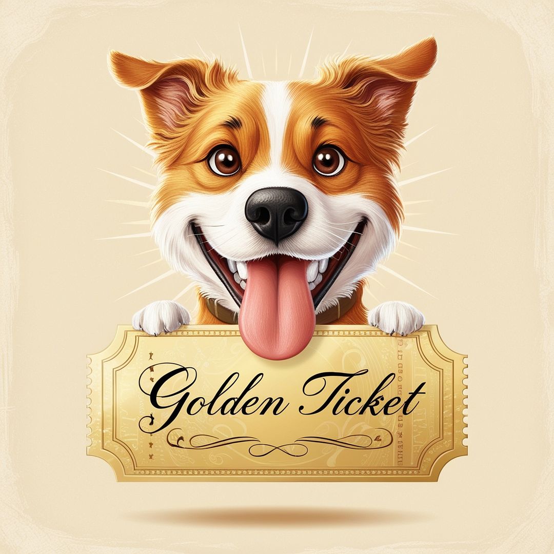 Golden dog ticket