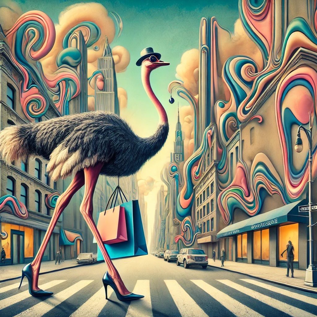 The Strut of the Ostrich