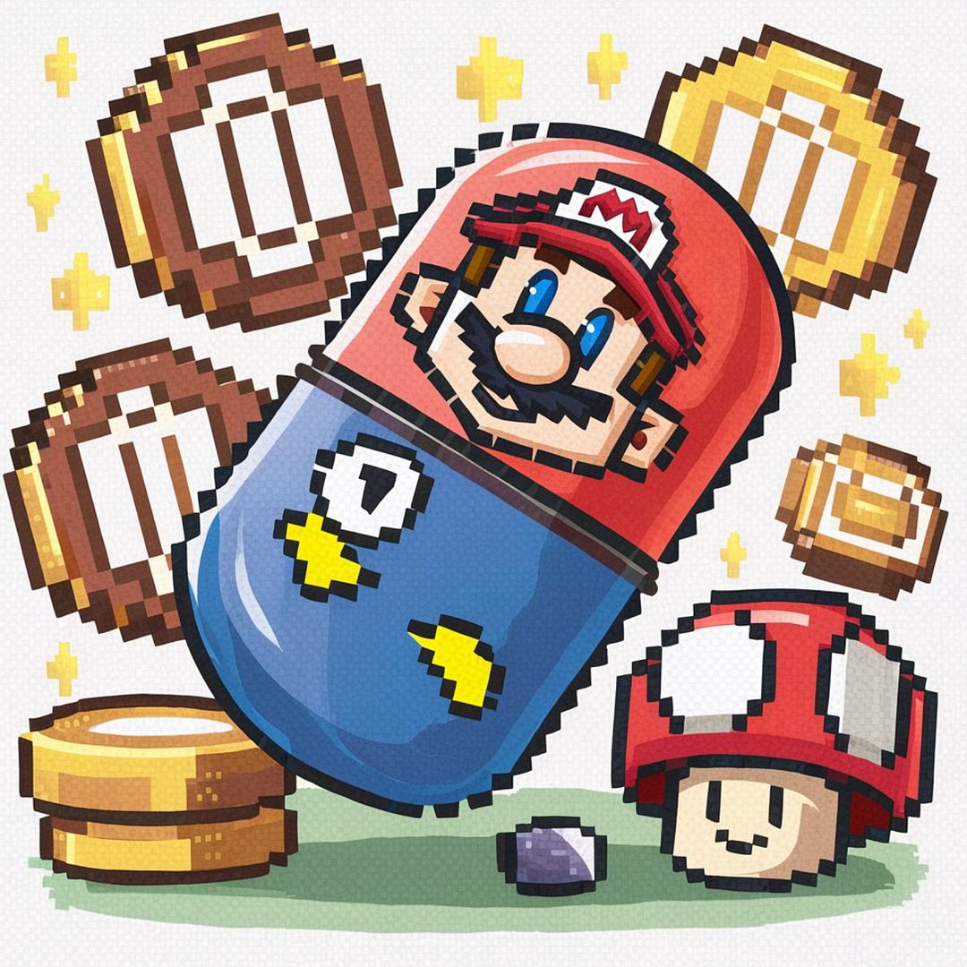 Mario pill