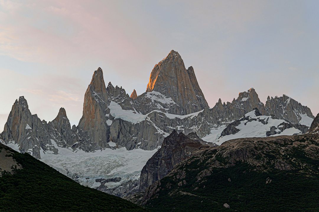 Fitz Roy Patagonia sunset