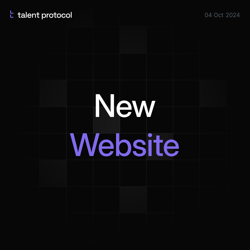 New Talent Brand and Website