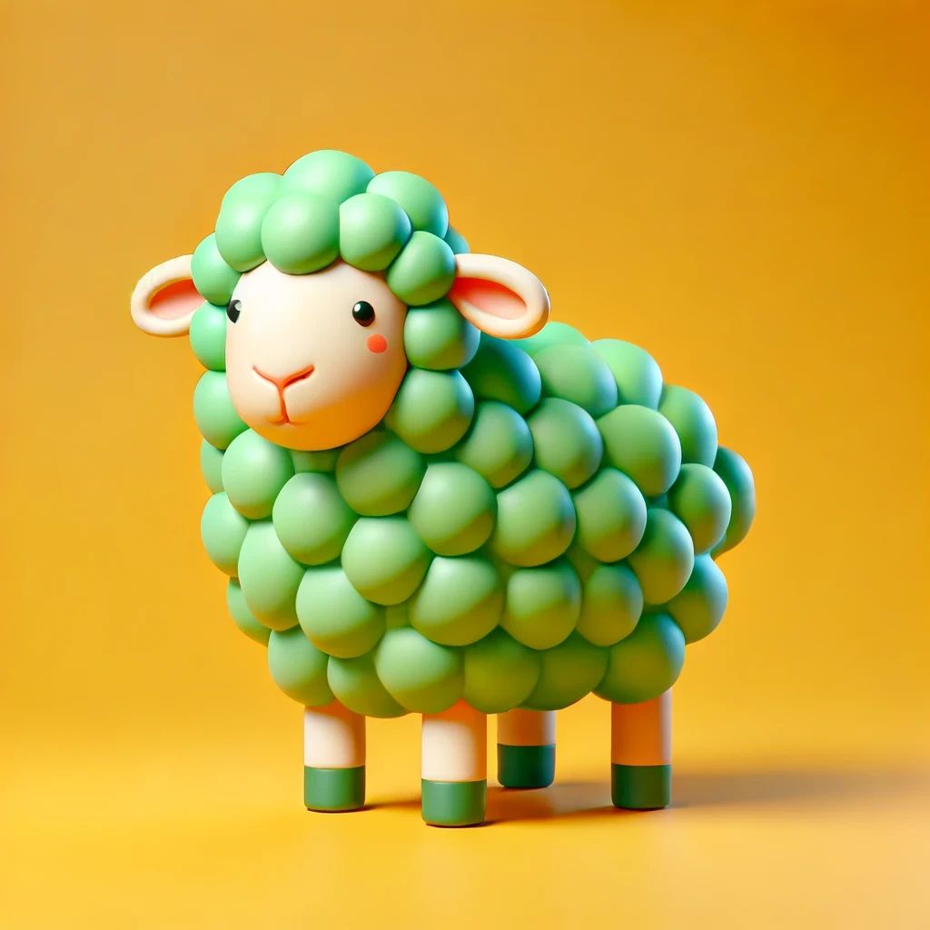 Clay_GreenSheep