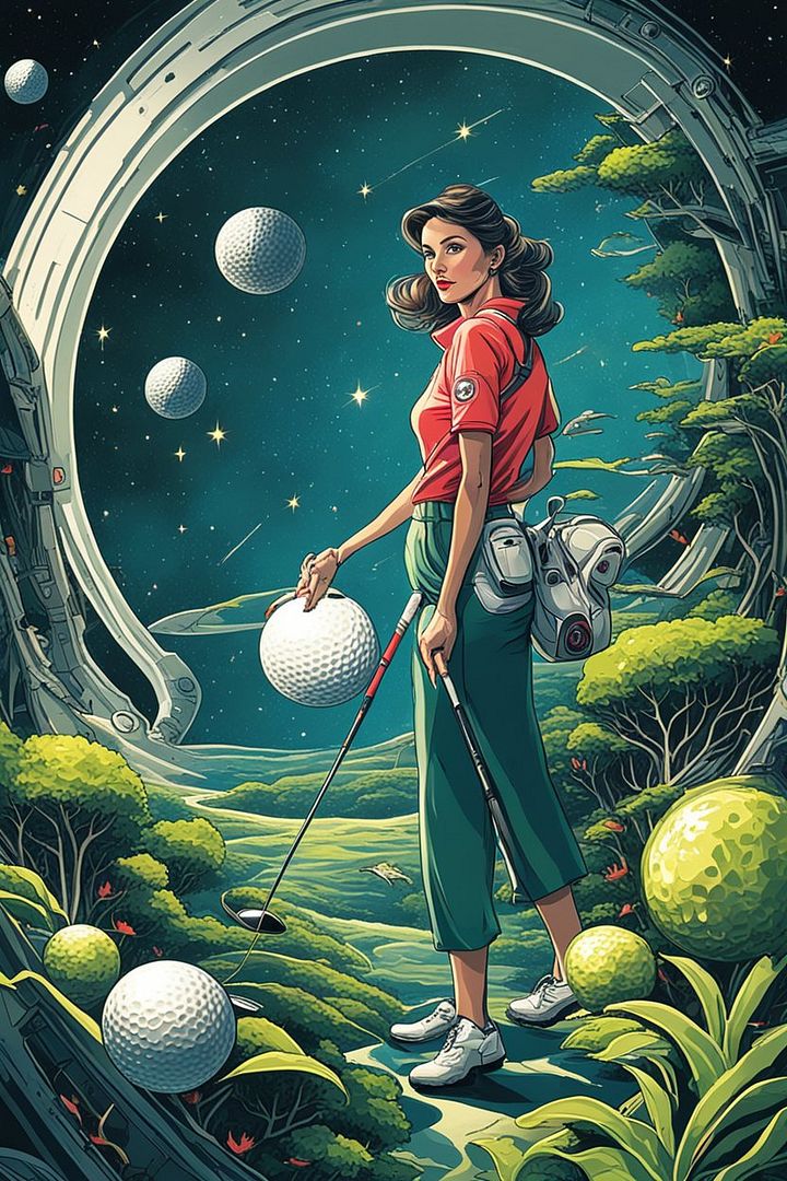 golf life in space