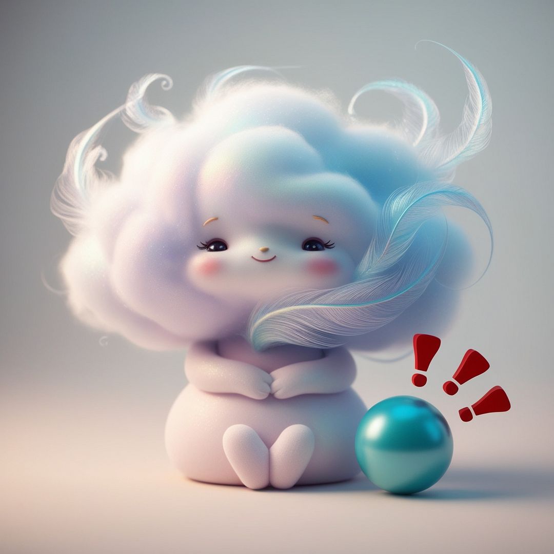 Enjoy puffy cloud