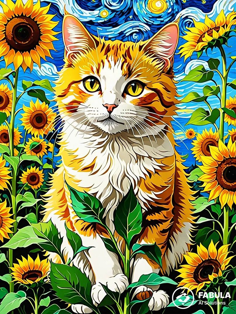 van gogh sunflowr