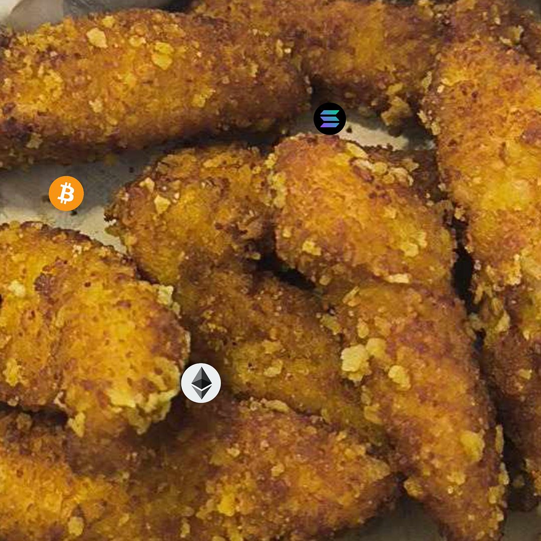 Crispy blockchain chicken