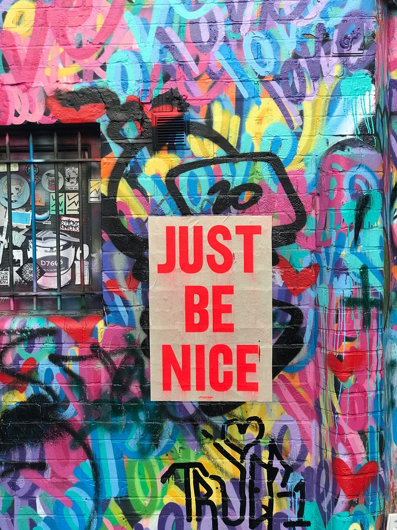 $enjoy being nice