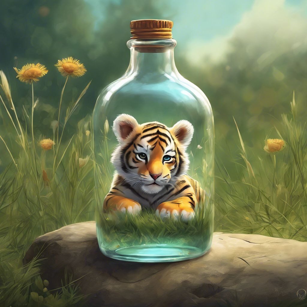 Cute tiger