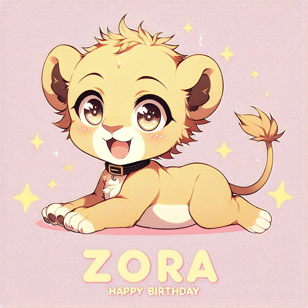 Lion Zora 2 Ages