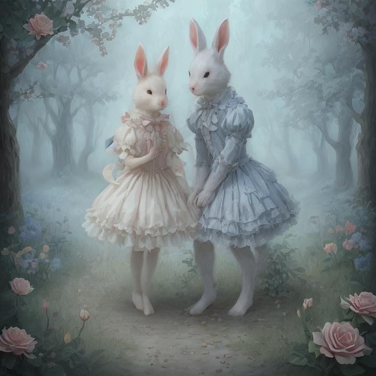 Rabbits in Wonderland