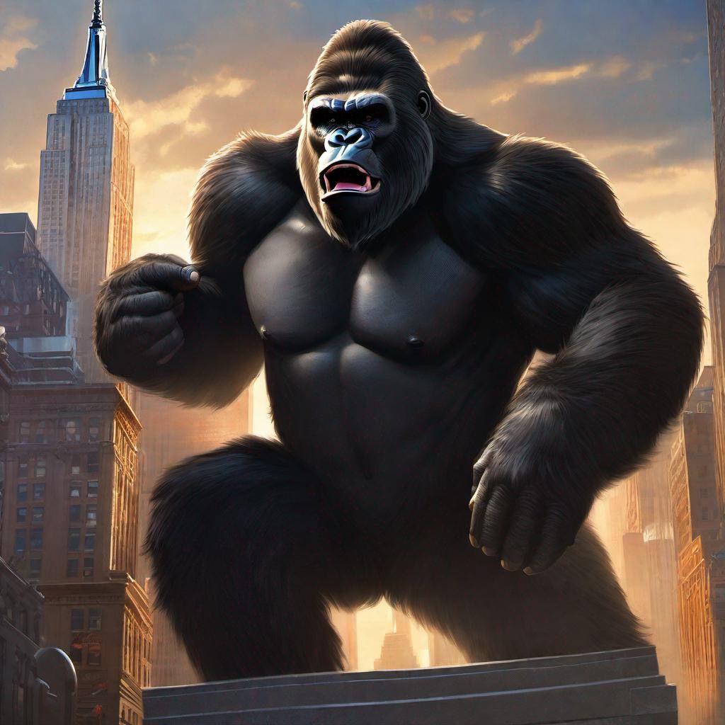 Kong in the city