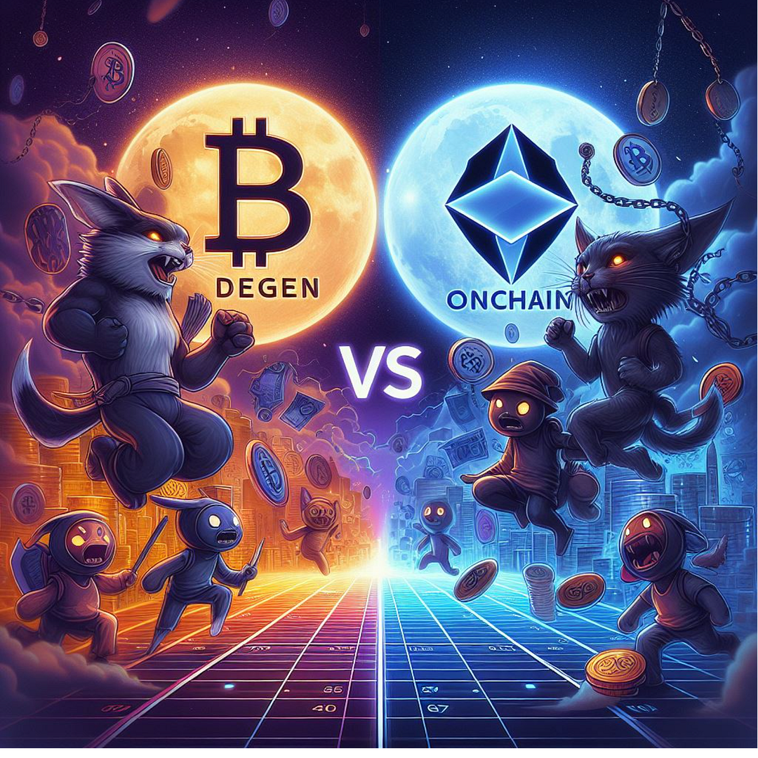 Degen vs Onchain Who will be the winner?