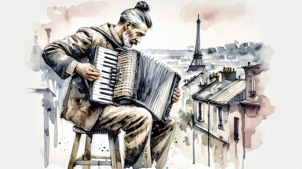 Accordion Melodies on a Paris