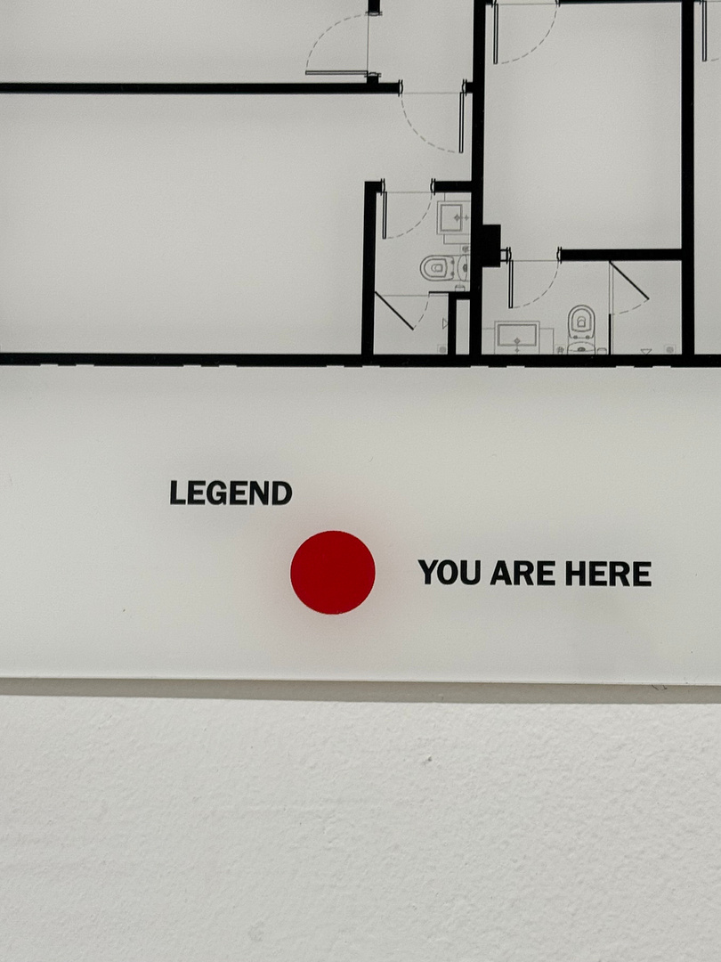 legend you are here