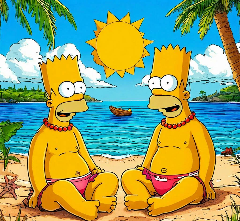 Homer Simpson Summer