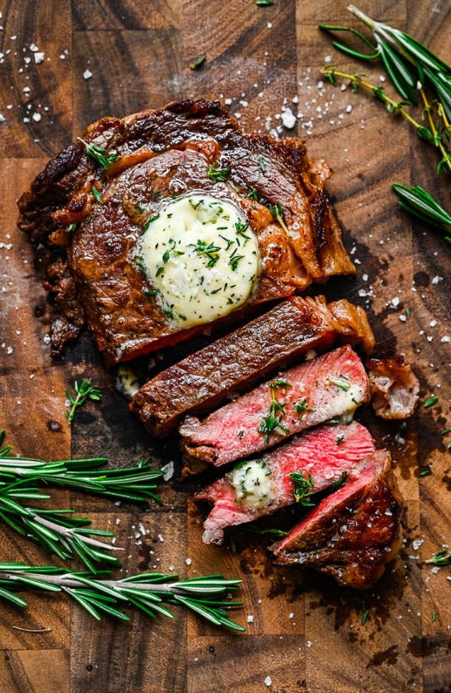 Pan Fried Ribeye Steak