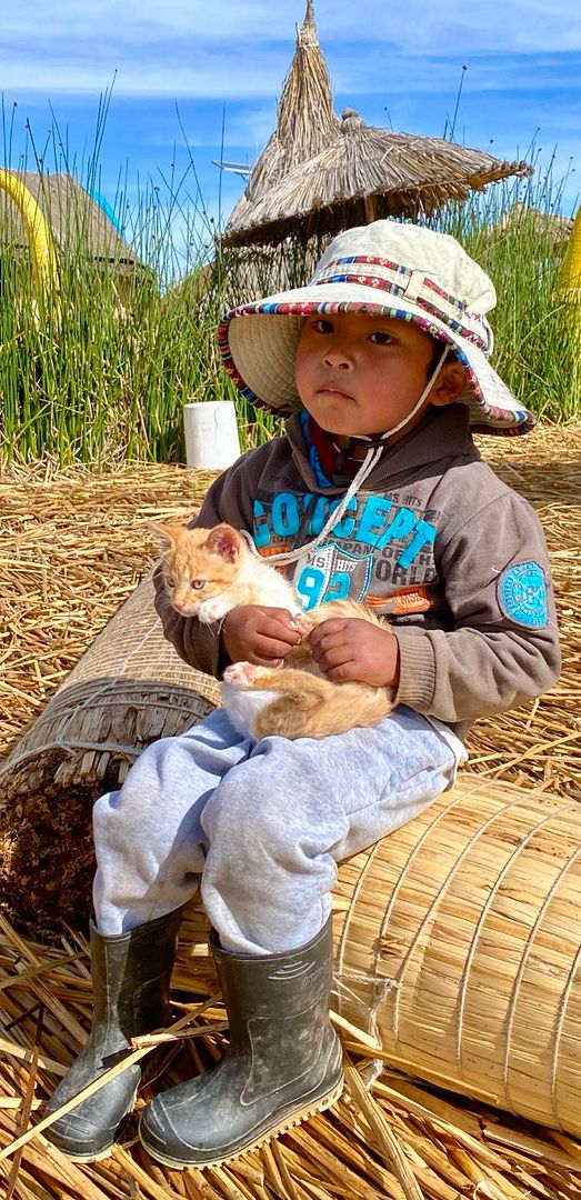 The Aymara Indians  (Lake Titicaca)