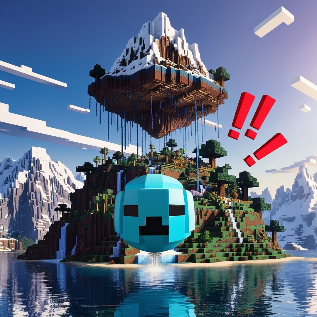 Enjoy Minecraft Head