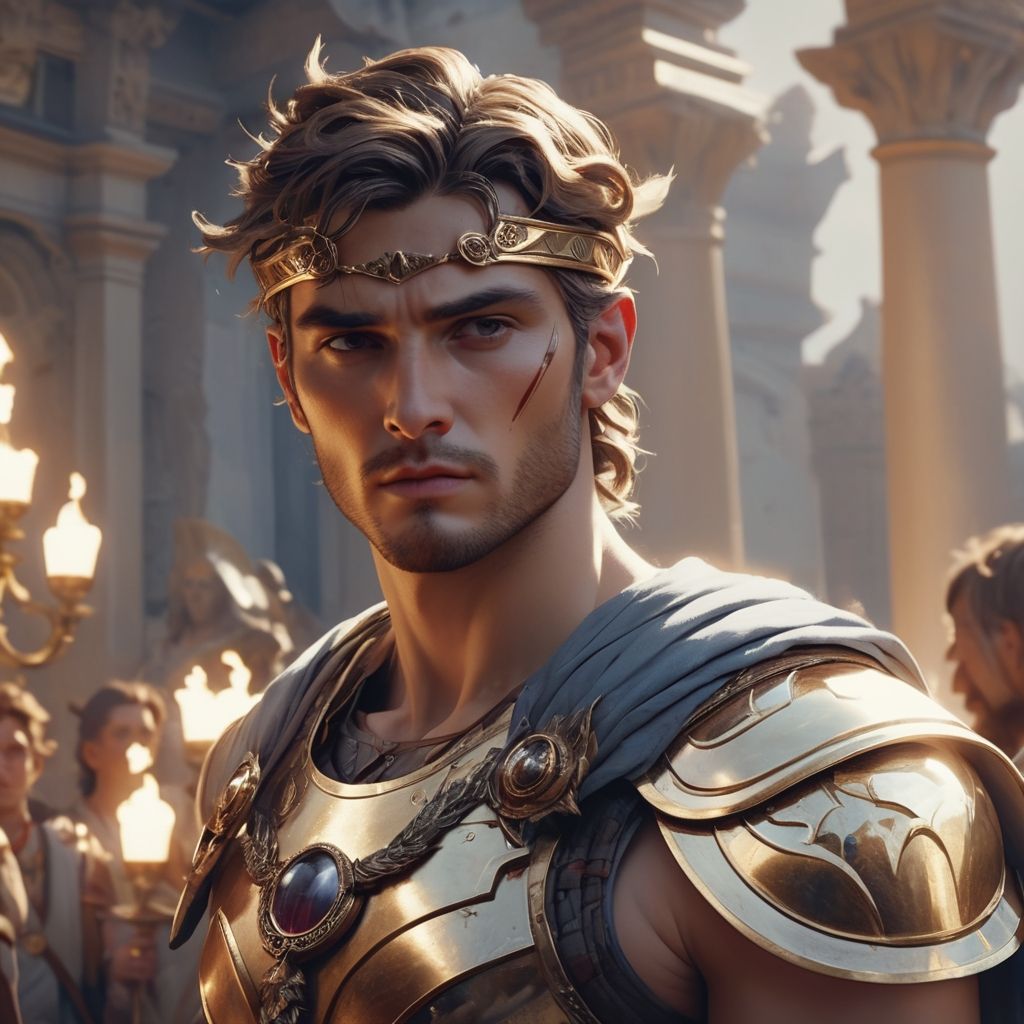 Concept Art greek god