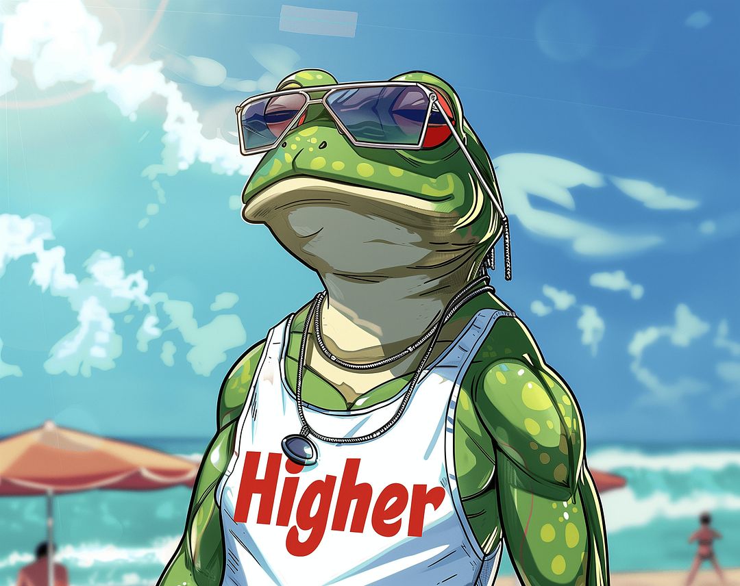 Beach Pepe