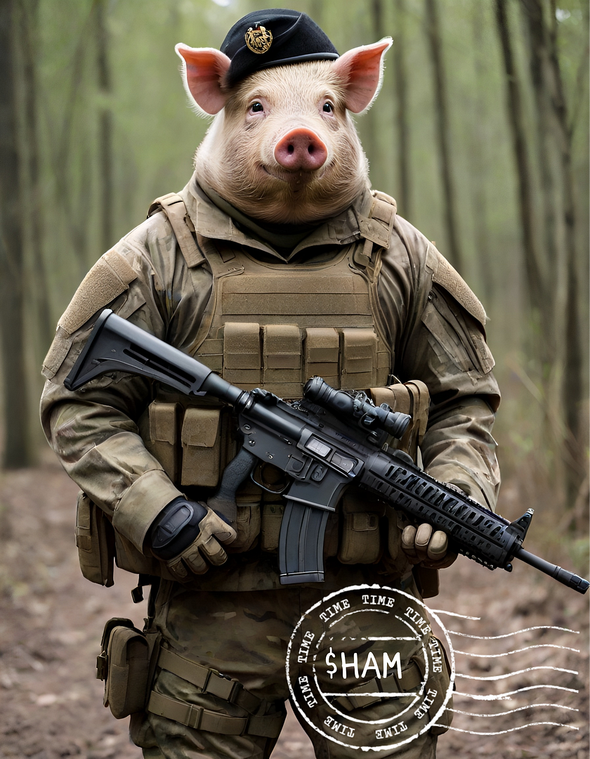 Pig warrior special forces