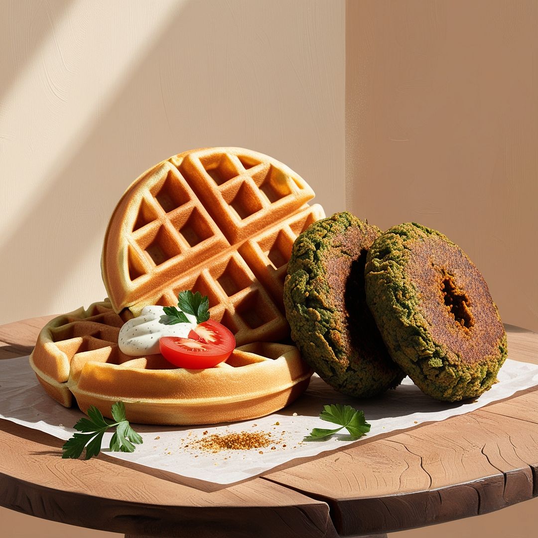 waffel and falafel