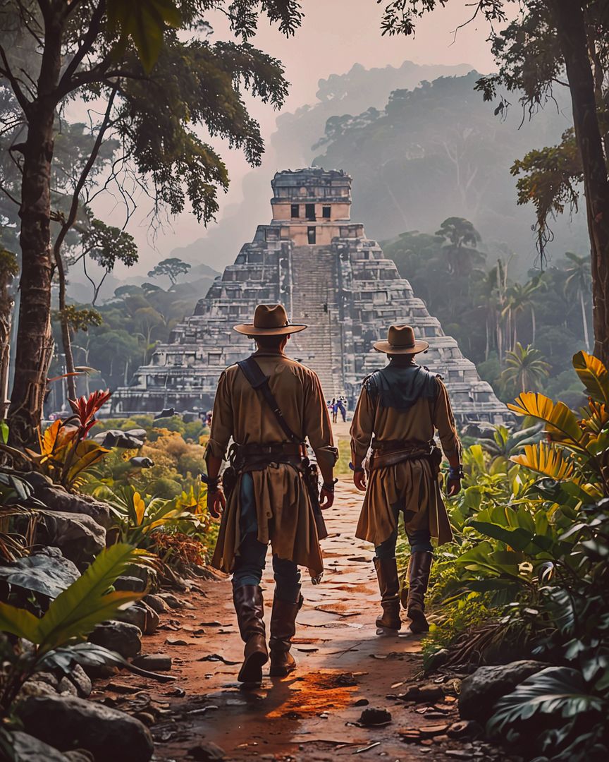 Mayan pyramids