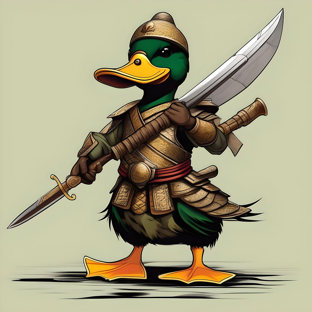 Duck warrior