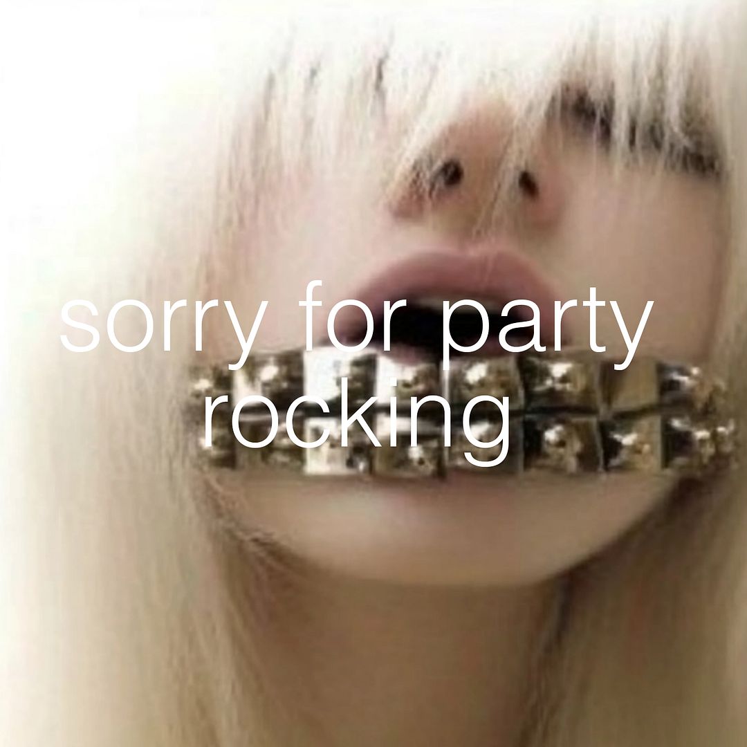 sorry for party rocking