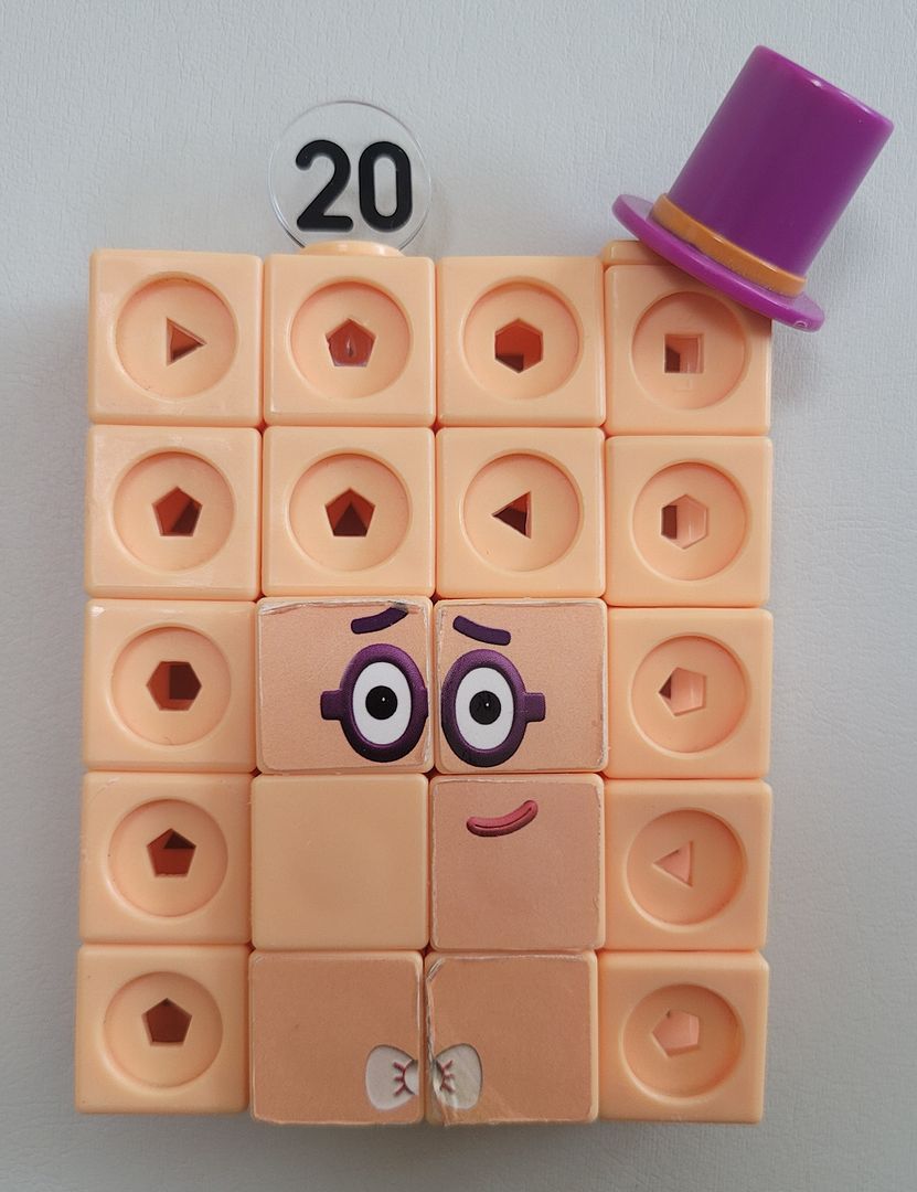 Number blocks 20