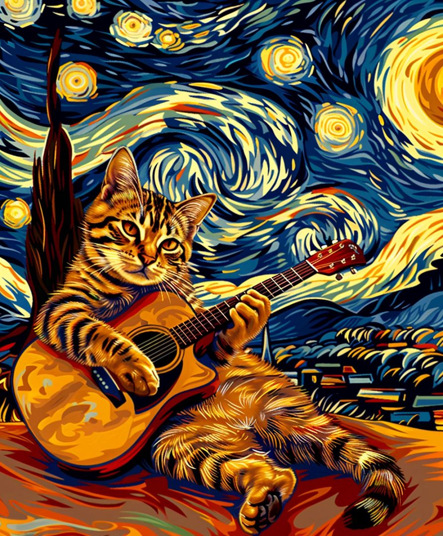 Cat Van Gogh