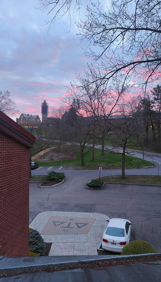 Early morning views from west campus @ Cornell 🤩